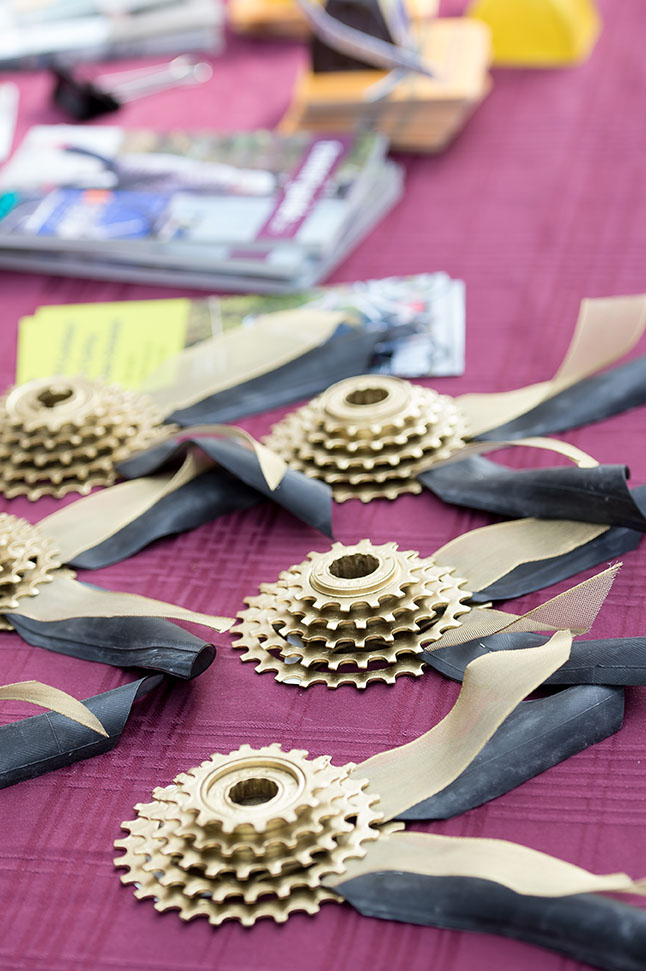 Awards constructed from Bike Gears
